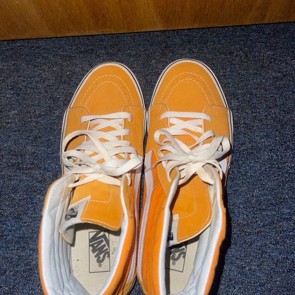 Vans Orange High-Top Sneakers - Picture 5 of 6